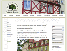 Tablet Screenshot of gruener-baum-badstaffelstein.de